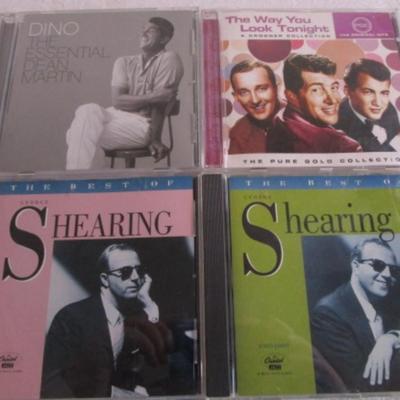 Dino, Crooners collection, 2 George Sheering CDs