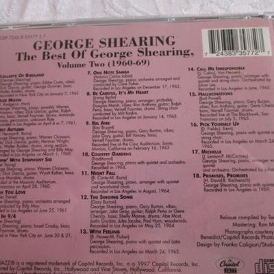 Dino, Crooners collection, 2 George Sheering CDs