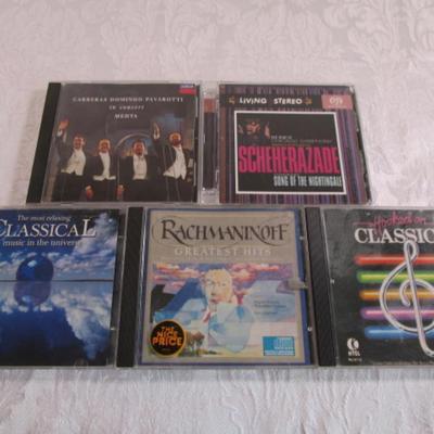 5 Classical CDs