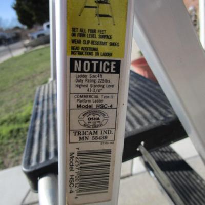Skinny Mini 4-Step ladder