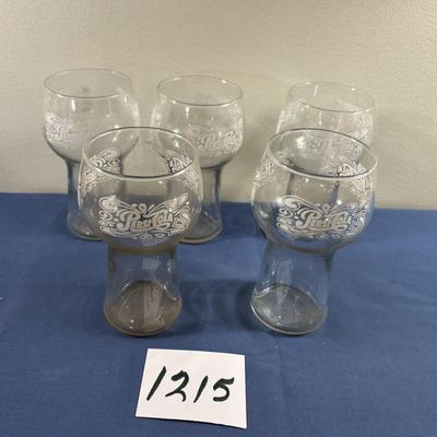 Vintage Pepsi Cola Glasses