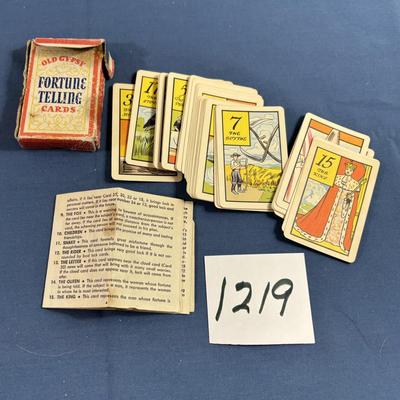 Vintage Fortune Telling Cards