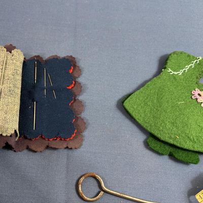 Vintage Needle Holder and More