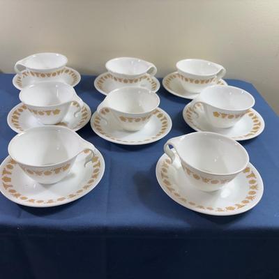 Corelle Cups and Saucers