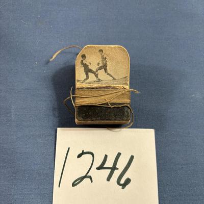 1890s Kinetoscope Boxing Flip Book