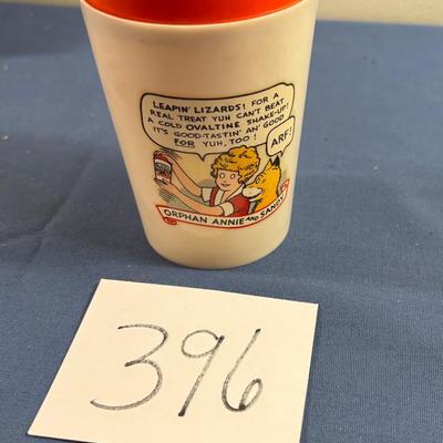 Vintage Orphan Ovaltine Milk Shake Cup