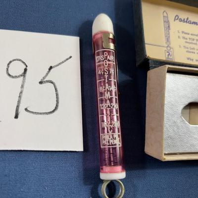 Vintage Postamatic Postal Scales