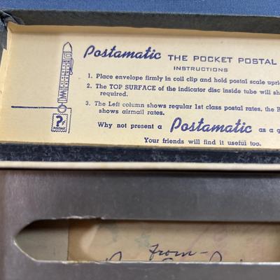 Vintage Postamatic Postal Scales