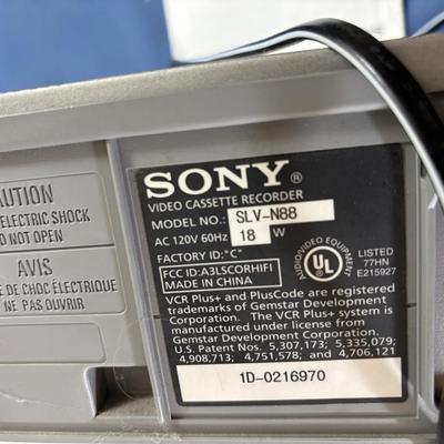 Sony VHS Recorder