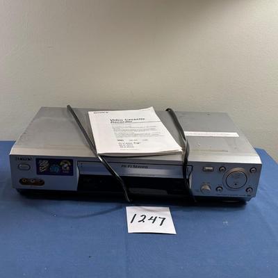 Sony VHS Recorder