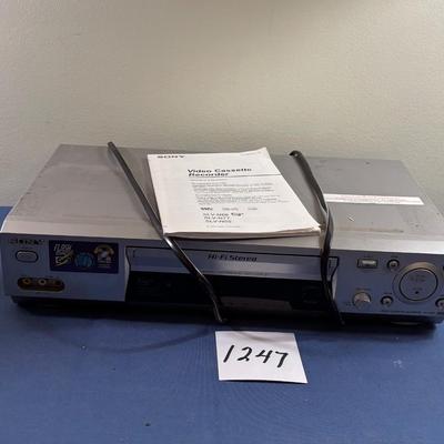 Sony VHS Recorder