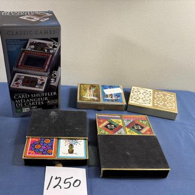 Cards and shuffler