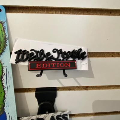 A DIFFERENT SORT OF EMBLEMS AND A COUPLE RAT FINK SIGNS
