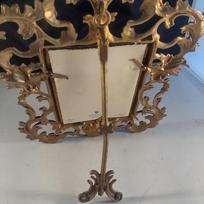 Vintage Ornate Metal Picture Frame