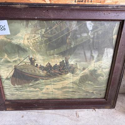 Vintage Sea Picture
