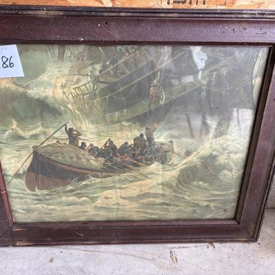 Vintage Sea Picture