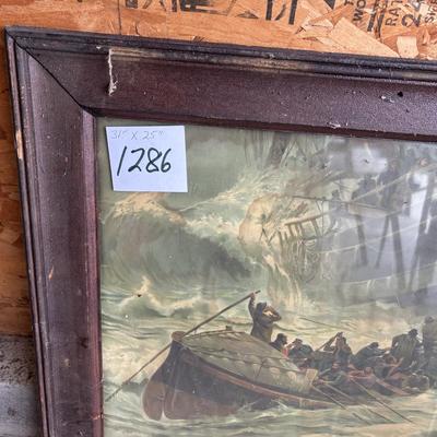 Vintage Sea Picture