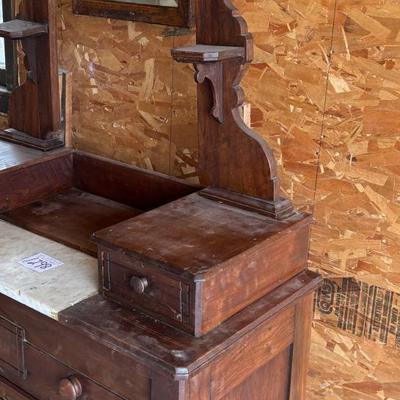 Vintage Marble Top Dresser