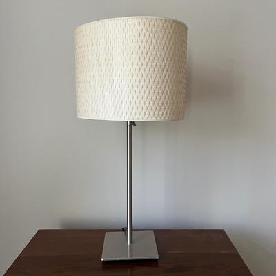 MCM Style Cabinet & Metal Table Lamp (PB-MG)