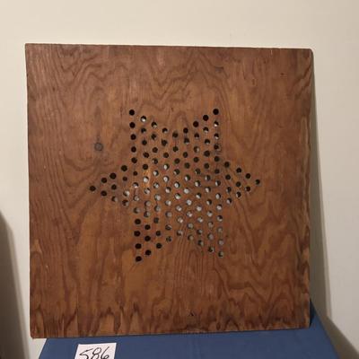 Vintage Chinese Checker Board