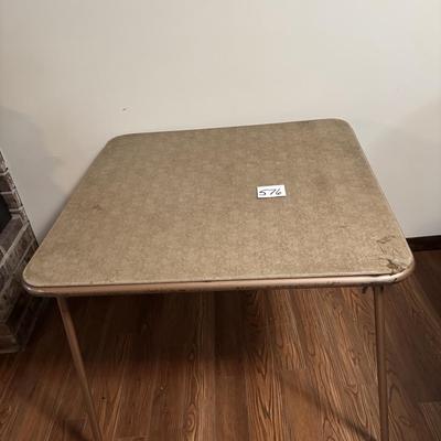 Card Table