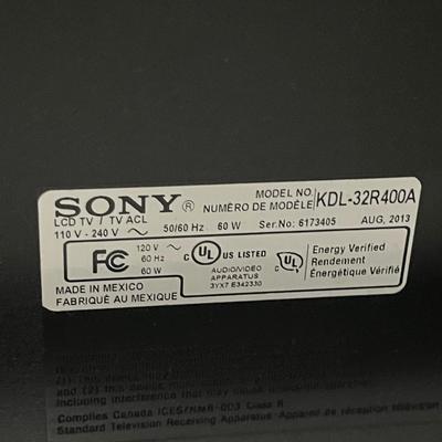 32” Sony TV, Sony DVD Player & Roku Stick (PB-MG)