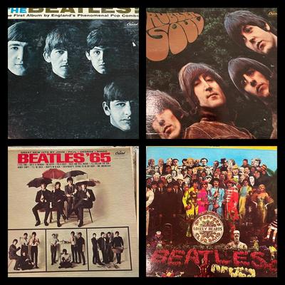 Family Room - Albums Vinyl -Beatles - Early Albums