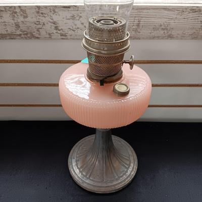 ALADDIN KEROSENE PINK LAMP