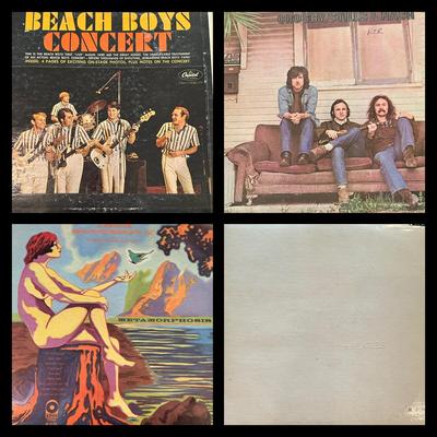 Family Room - Albums - Beach Boys, Beatles White Album, Iron Butterfly