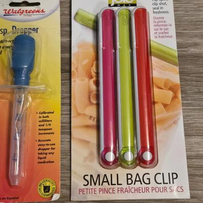 New Bag Clips, a Magnetic Knife Sharpener, and Wall Hanger for Broom