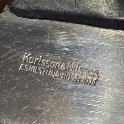 Skewers, Knife Sharpener Strap and Wet Stone, and a Swedish Meat Butchering Tool