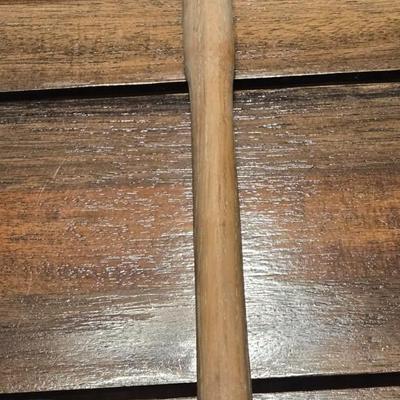 Skewers, Knife Sharpener Strap and Wet Stone, and a Swedish Meat Butchering Tool