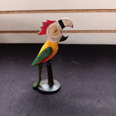 CAST IRON PARROT BOTTLE OPENER