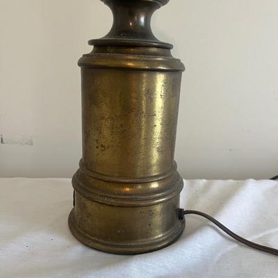 Lampe A Moderateur Brass & Bronze Table Lamp (PB-MG)