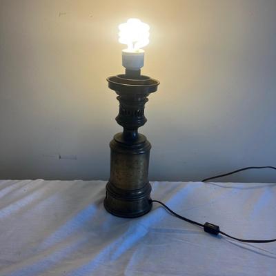Lampe A Moderateur Brass & Bronze Table Lamp (PB-MG)