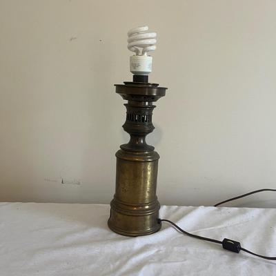 Lampe A Moderateur Brass & Bronze Table Lamp (PB-MG)