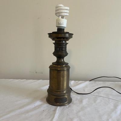 Lampe A Moderateur Brass & Bronze Table Lamp (PB-MG)