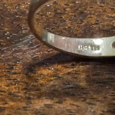 Sterling Silver Pink Zirconia Ring
