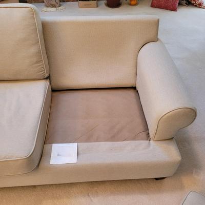Beige Love Seat by Fusion Furniture, Inc. (LR-EL)