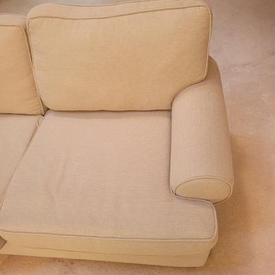 Beige Love Seat by Fusion Furniture, Inc. (LR-EL)