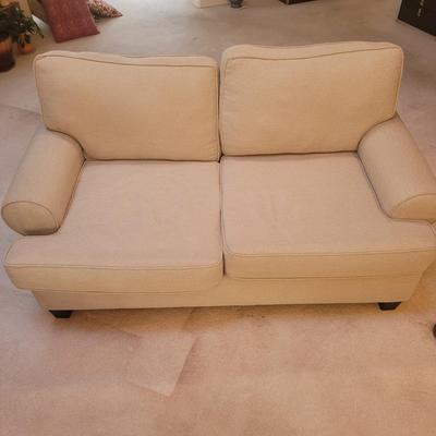Beige Love Seat by Fusion Furniture, Inc. (LR-EL)