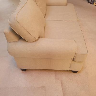 Beige Love Seat by Fusion Furniture, Inc. (LR-EL)
