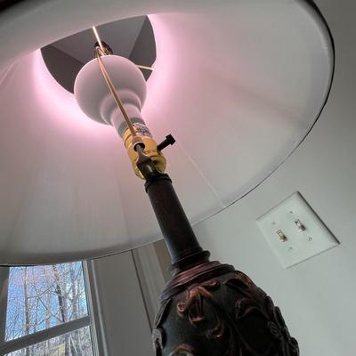 Ornate Floral Floor Lamp (SR-RG)