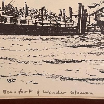 Two Peter Warner (Local Artist) Pencil Signed & Numbered Etchings (SR-RG)