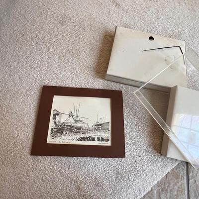 Two Peter Warner (Local Artist) Pencil Signed & Numbered Etchings (SR-RG)
