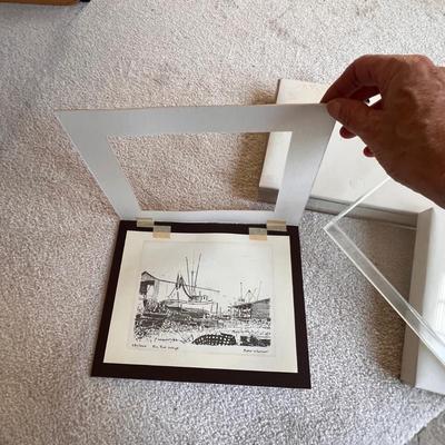 Two Peter Warner (Local Artist) Pencil Signed & Numbered Etchings (SR-RG)