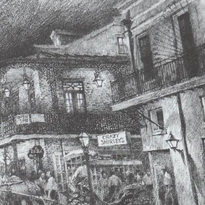 Bourbon Street Print by Don Davey and Other Mardi Gras Swag (PB-MG)