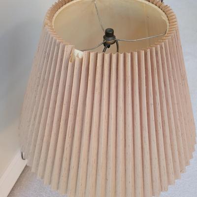 Terra Cotta Colored Ceramic Lamp (LR-EL)