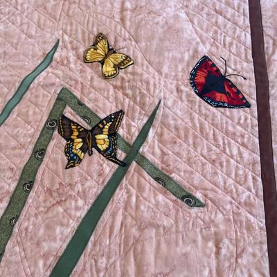 Wall Hanging Butterfly Quilt (PB-MG)