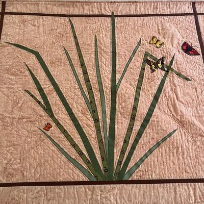 Wall Hanging Butterfly Quilt (PB-MG)
